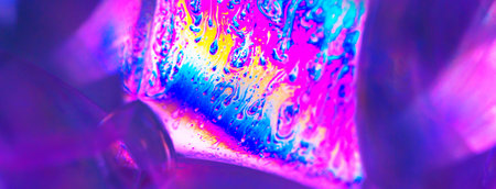 Lather. Abstract Background from Bubbles and Soap Foam. Beautiful Macro Structure.の写真素材