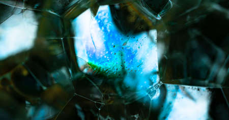 Lather. Abstract Background from Bubbles and Soap Foam. Beautiful Macro Structure.