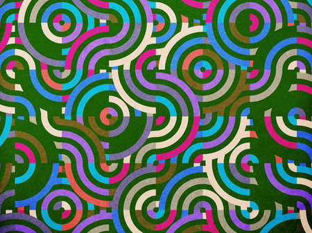Vintage Textured Pattern. Retro Grunge Poster Design.の写真素材