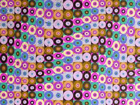 Vintage Textured Pattern. Retro Grunge Poster Design.の写真素材