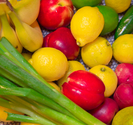 Fruits and Veggiesの写真素材