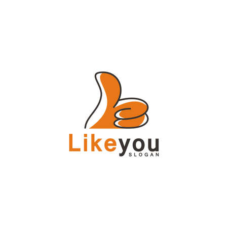 Vector icon likes to use thumbのイラスト素材