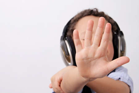 hand gesture showing willingness stock photoの写真素材