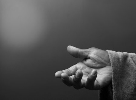 praying to god with people stock image stock photoの写真素材