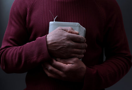 praying to god with people stock image stock photo