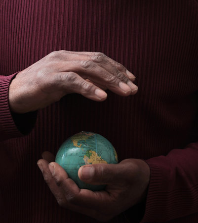 praying to god with people stock image stock photoの写真素材