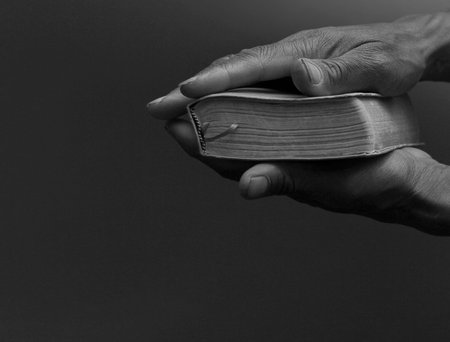 praying to god with people stock image stock photoの写真素材