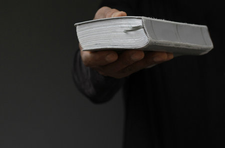 praying to god with people stock image stock photoの写真素材