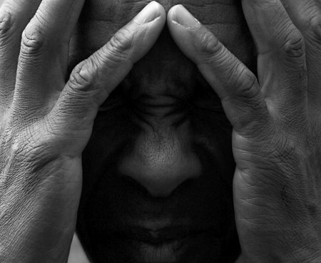 praying to god on gray black background with people stock image stock photoの写真素材