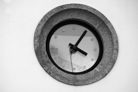 Modern clock.の写真素材