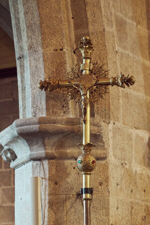 Jesus on the crucifix.の写真素材