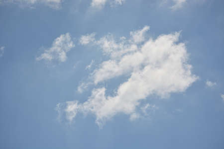 Clouds in the blue sky.の写真素材