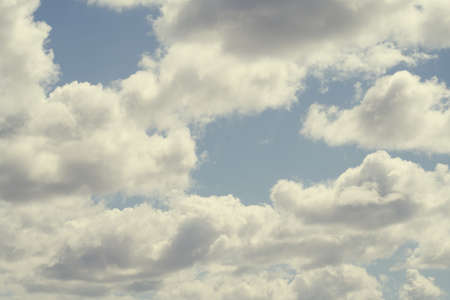 Cumulonimbus clouds in the sky.の写真素材