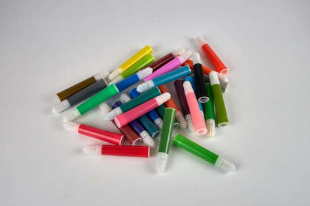 Colored felt-tip pens.の写真素材