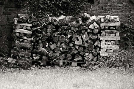 Firewood .の写真素材