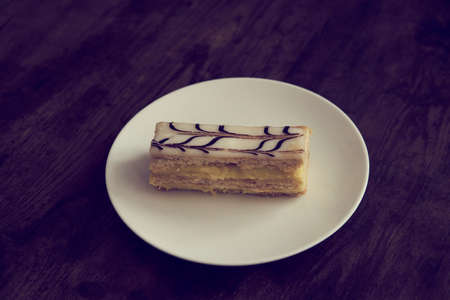 Thousand leaf cake.の写真素材