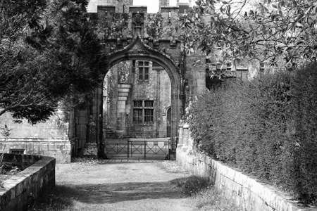 Castle entrance.の写真素材