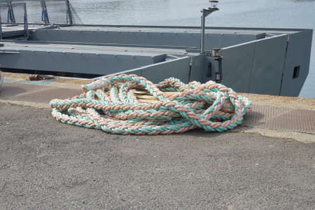 Marine rope.の写真素材