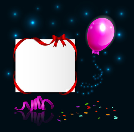 birthday background with colorful balloons of illustrationのイラスト素材