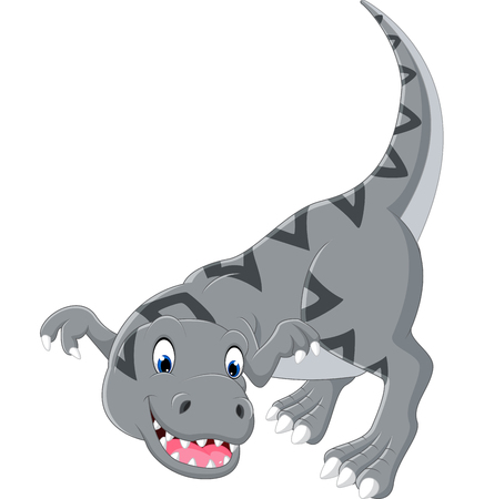 Cartoon tyrannosaurusの写真素材