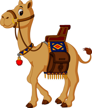 cute Camel cartoonのイラスト素材