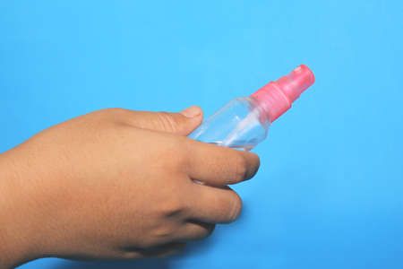 offer hand sanitizerの写真素材