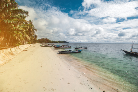 Beautiful Tropical Beachの写真素材