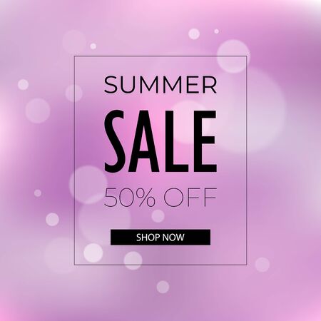 Summer sale backgrounds or banners with a simple and minimalist modern design. This background is suitable for the promotion of fashion both online and offline.のイラスト素材