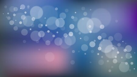 Bokeh background with dot elements. This modern minimalist-themed background is suitable for wallpaper, banners, posters and website landing pages.のイラスト素材