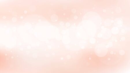 Bokeh background with dot elements. This modern minimalist-themed background is suitable for wallpaper, banners, posters and website landing pages.のイラスト素材