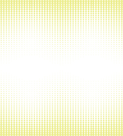 Yellow halftone background.  illustration.のイラスト素材