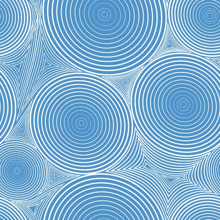 Abstract seamless background with circle and triangless. Vector illustration.のイラスト素材