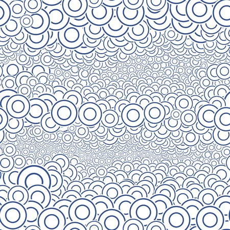 Abstract seamless background with circle. Vector illustration.のイラスト素材