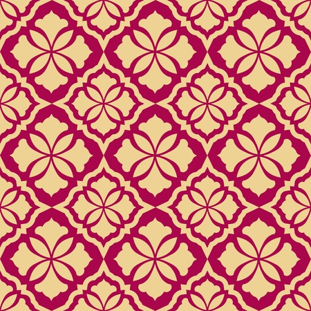 Retro seamless background. Vintage wallpaper. Texture royal illustration. Pattern baroque style.のイラスト素材