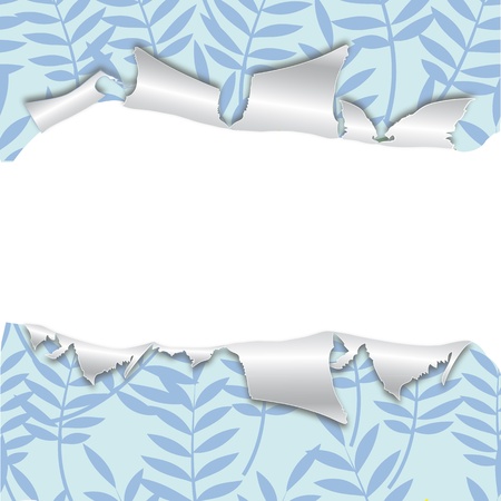 Art leaves pattern. Seamless background, torn texture. Floral wrapping vintage. Wallpaper.のイラスト素材