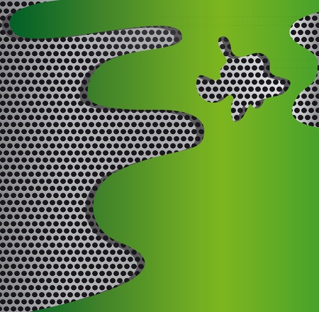  Metal Grill Seamless Pattern.Ink space for text on Metallic background.のイラスト素材