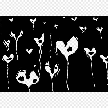 Vector valentine hearts for your designのイラスト素材
