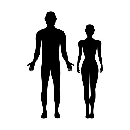 men and women people couple vector on a white backgroundのイラスト素材
