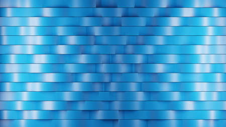 Gradients of light blue in minimalist textured pattern. Digital 3d render.の写真素材