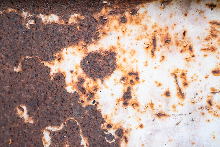 Rusted metal textureの写真素材