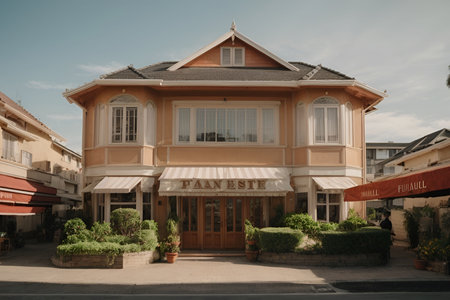 Beautiful architecture in Korat, Thailandの素材