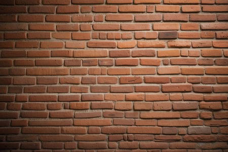Brick wall texture or brick wall background for interior or exterior design with copy space for text or image.の素材