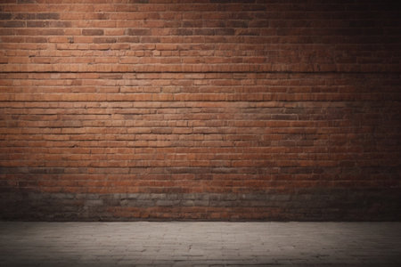 Brick wall background. 3d rendering, 3d illustration.の素材