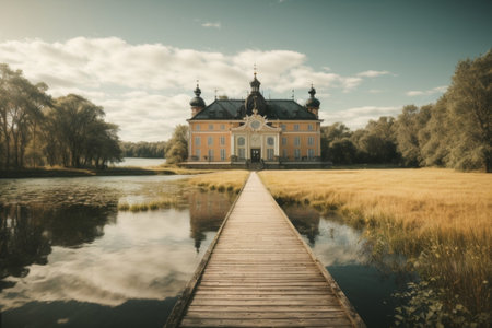 Pilgrimage of the Monastery of St. John the Baptist in Riga, Latviaの素材