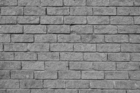 Black and white brick wall texture background. Brick wall texture background.