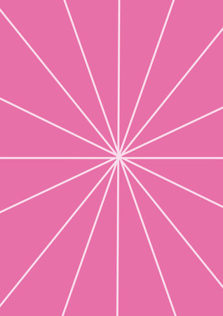 abstract pop art style background with rays and dots. vector illustrationの写真素材