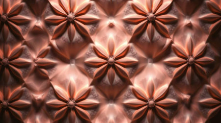 Seamless abstract pattern for background. Silk symmetry seamless pattern series.