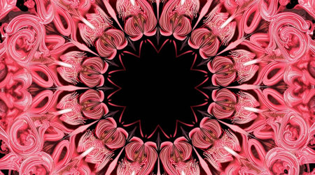 Abstract Computer generated Fractal design. A fractal is a never-ending pattern. Fractals are infinitely complex patterns that are self-similar across different scales.の写真素材