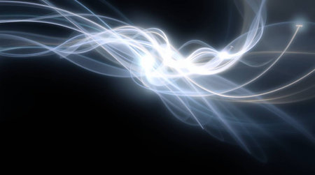 abstract fractal background a computer-generated 2D illustration, textureの写真素材