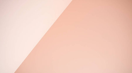 Pink and beige pastel color abstract background with copy space.の写真素材
